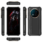 Telefone robusto Oukitel G6, 4GB+128GB, Identificação por impressão digital, Bateria de 10600mAh, 6,52 polegadas Android 16.0 Unisoc T615 Octa Core, NFC, OTG, Rede: 4G, 4GB+128GB