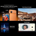 Blackview Oscal FLAT 3C, 4GB+64GB, 6,56 polegadas Android 16 Unisoc UMS312 T310 Quad Core, OTG, rede: 4G, 4GB+64GB