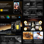Blackview ROCK 5 Rugged Phone, 12GB+256GB, 6.67 inch Android 16 Helio G100 MT8781 Octa Core, Network: 5G, OTG, NFC, 12GB+256GB