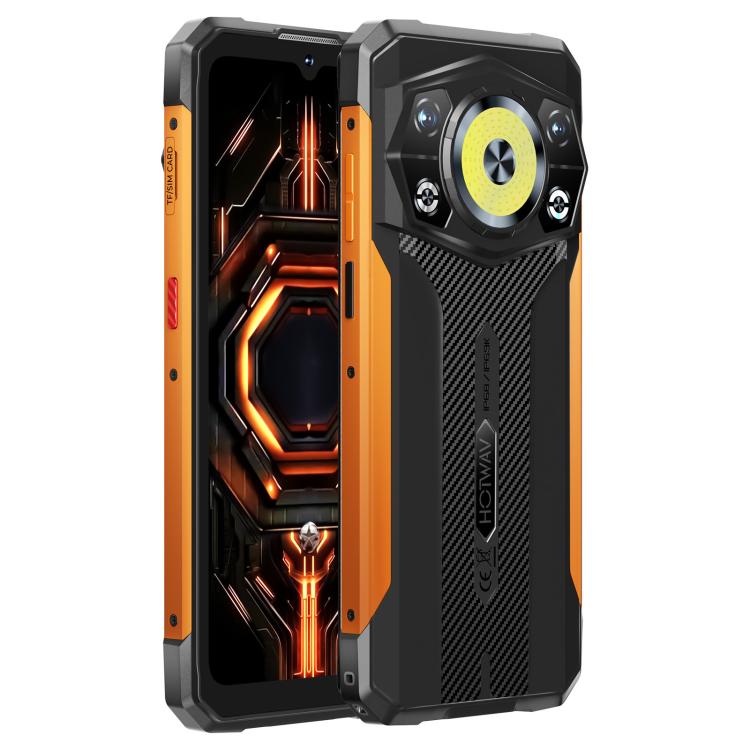 HOTWAV Cyber 17 Rugged Phone, 6GB+128GB, 6.75 inch Android 16 Unisoc T7250 UMS9230E Octa Core, Network: 4G, NFC, OTG, Cyber 17