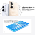 vivo Y500i, 8GB+512GB, Leitor de Impressões Digitais Lateral, 6,75 polegadas Android 16 OriginOS 6 Snapdragon 4 Gen Octa Core, OTG, NFC, Rede: 5G, 8GB+512GB