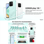 Honor Play10T, 8GB+128GB, Leitor de Impressões Digitais Lateral, 6,8 polegadas Android 15 Magic OS 9.0 Snapdragon 6s Gen 3 Octa Core, Rede: 5G, 8GB+128GB