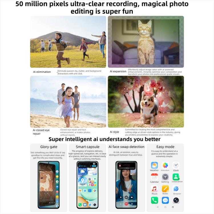 Honor Play10T, 12GB+256GB, Leitor de Impressões Digitais Lateral, 6,8 polegadas Android 15 Magic OS 9.0 Snapdragon 6s Gen 3 Octa Core, Rede: 5G, 12GB+256GB