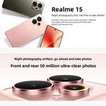Realme 15, 16GB+256GB, 6,77 polegadas Realme UI 6.0 Android 15 MediaTek Dimensity 7300+ Octa Core, NFC, Rede: 5G, 16GB+256GB