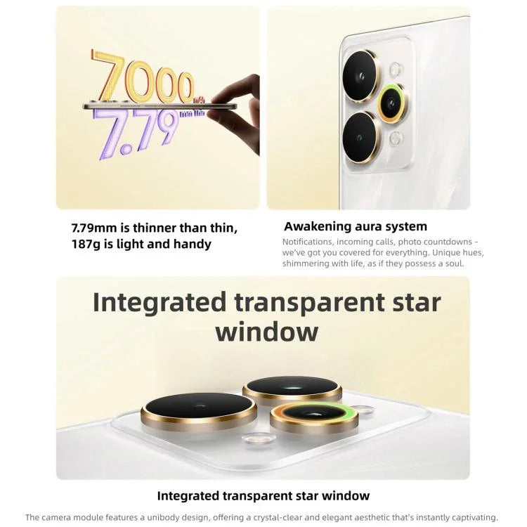 Realme 15 Pro, 12GB+256GB, 6,8 polegadas Realme UI 6.0 Android 15 Snapdragon 7 Gen Octa Core, NFC, Rede: 5G, 12GB+256GB
