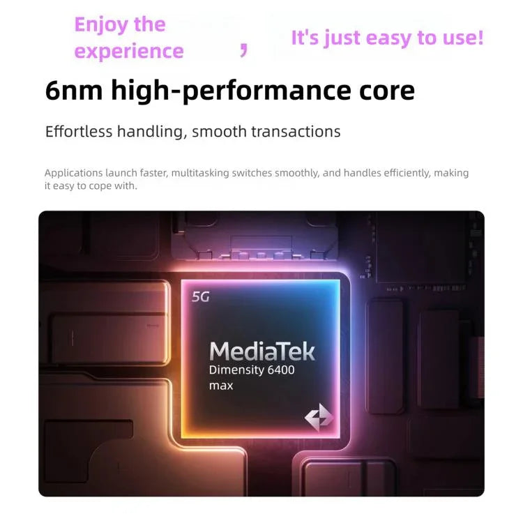 Realme 15T, 8GB+128GB, Identificação por Impressão Digital no Ecrã, 6,57 polegadas Realme UI 6.0 Android 15 MediaTek Dimensity 6400 Max Octa Core, NFC, Rede: 5G, 8GB+128GB