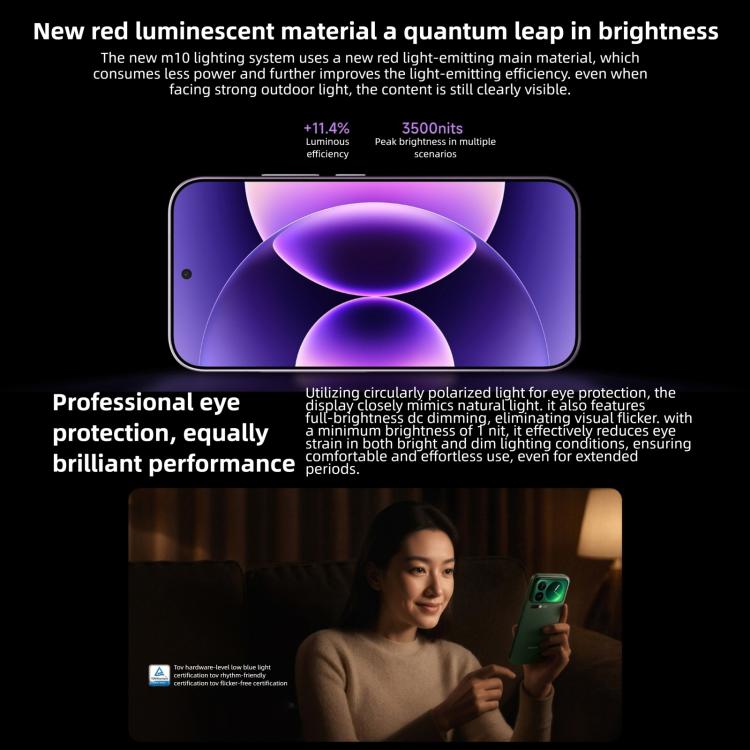 Xiaomi 17 Pro Max, 12GB+512GB, Impressão Digital Ultrassónica 3D, 6,9 polegadas + 2,9 polegadas Xiaomi HyperOS 3 Snapdragon 8 Elite Gen 5 Octa Core, NFC, Rede: 5G, 12GB+512GB
