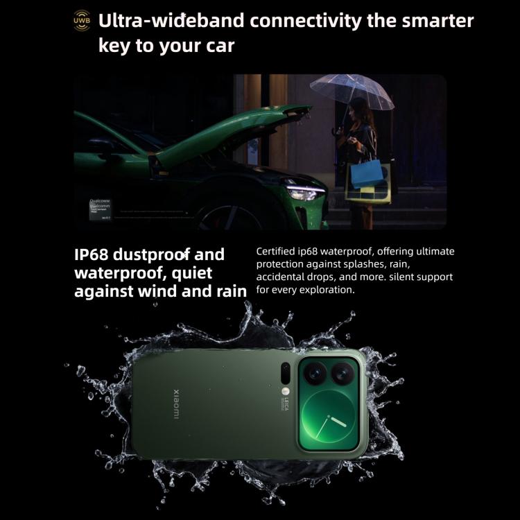 Xiaomi 17 Pro Max, 16GB+512GB, Impressão Digital Ultrassónica 3D, 6,9 polegadas + 2,9 polegadas Xiaomi HyperOS 3 Snapdragon 8 Elite Gen 5 Octa Core, NFC, Rede: 5G, 16GB+512GB