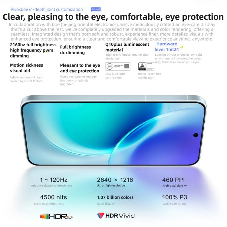 vivo X300, 16GB+1TB, 6,31 polegadas OriginOS 6 Android 16 Dimensity 9500 Octa Core, OTG, NFC, Rede: 5G, 16GB+1TB