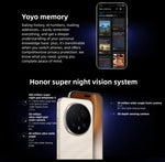 Honor Magic8 Pro, 12GB+256GB, Leitor de Impressões Digitais no Ecrã, 6,71 polegadas MagicOS 10.0 / Android 16 Snapdragon 8 Elite Gen 5 Octa Core, Rede: 5G, NFC, OTG, 12GB+256GB