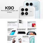 Xiaomi Redmi K90, 16GB+512GB, 6,59 polegadas Xiaomi HyperOS 3 Snapdragon 8 Elite Octa Core, NFC, Rede: 5G, 16GB+512GB