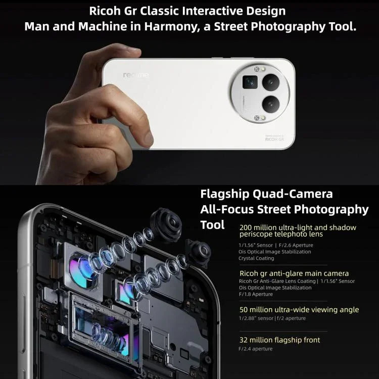 Realme GT8 Pro, 16GB+512GB, 6,79 polegadas Realme UI 7.0 Snapdragon 8 Elite Gen 5 Octa Core, NFC, Rede: 5G, 16GB+512GB, Realme GT8 Pro, 16GB+512GB