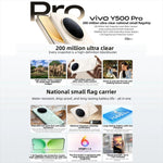 vivo Y500 Pro, 8GB+128GB, 6,67 polegadas Android 16 OriginOS 6 Dimensity 7400 Octa Core, OTG, NFC, Rede: 5G, 8GB+128GB