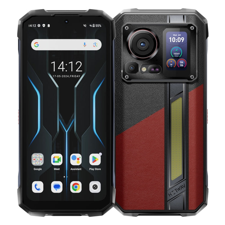 HOTWAV Hyper 7 Pro Telemóvel Robusto, 16GB+256GB, 10800mAh, 6,6 polegadas Android 14 MediaTek Dimensity 7050 5G, Rede: 5G, OTG, NFC