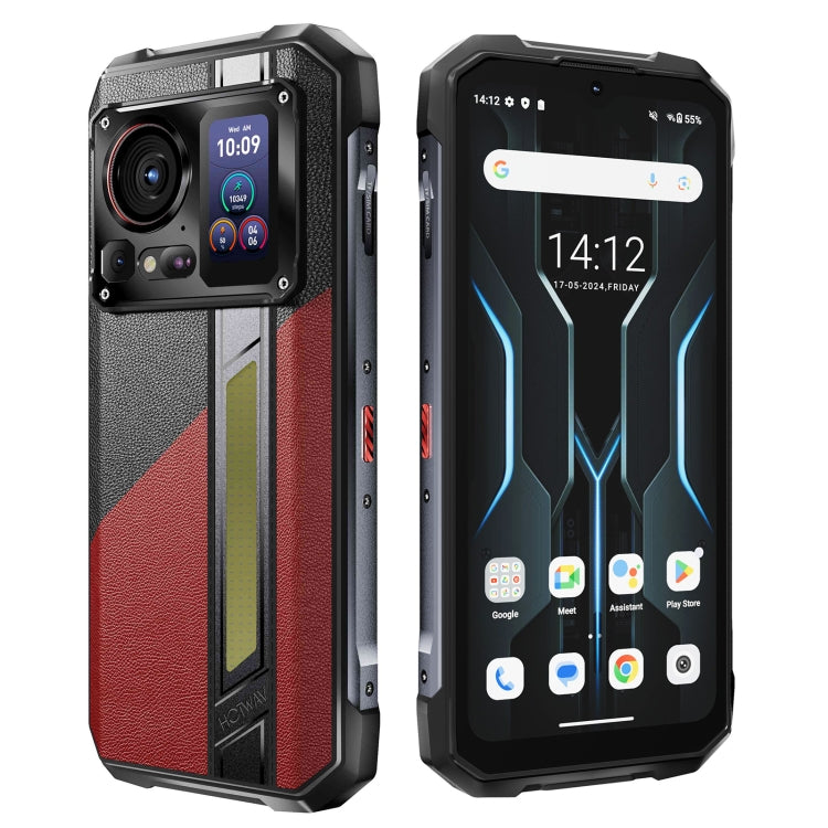 HOTWAV Hyper 7 Pro Telemóvel Robusto, 16GB+256GB, 10800mAh, 6,6 polegadas Android 14 MediaTek Dimensity 7050 5G, Rede: 5G, OTG, NFC