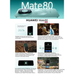 HUAWEI Mate 80, 12GB+256GB, Leitor de Impressões Digitais Lateral, 6,75 polegadas HarmonyOS 6.0 Kirin 9020, NFC, OTG, Não Suporta Google Play, 12GB+256GB