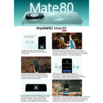 HUAWEI Mate 80, 12GB+512GB, Leitor de Impressões Digitais Lateral, 6,75 polegadas HarmonyOS 6.0 Kirin 9020, NFC, OTG, Não Suporta Google Play, 12GB+512GB
