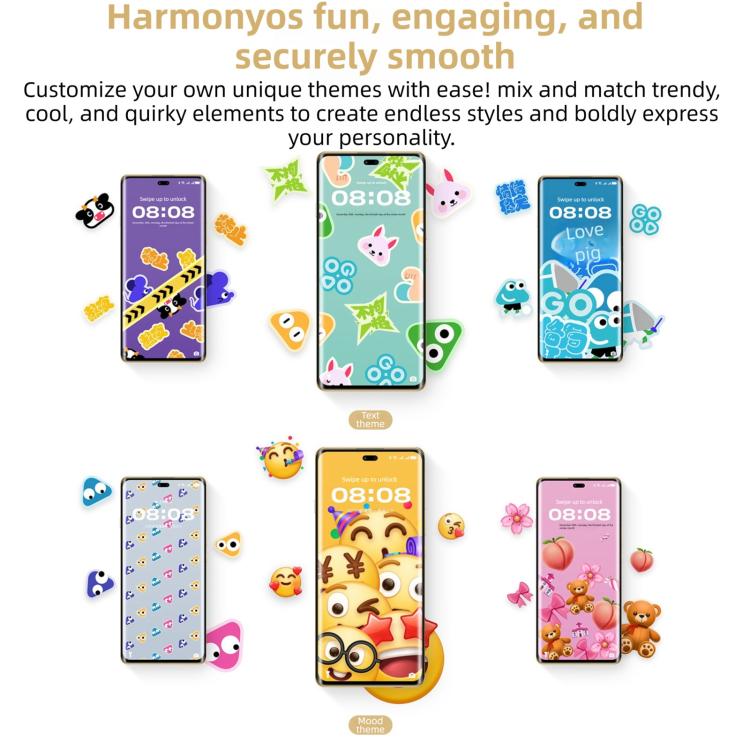 HUAWEI Enjoy 70X Edição Premium, 8GB+512GB, Leitor de Impressões Digitais no Ecrã, 6,78 polegadas HarmonyOS 4.2 Kirin 8000, Rede: 4G, OTG, NFC, Não Suporta Google Play, 8GB+512GB