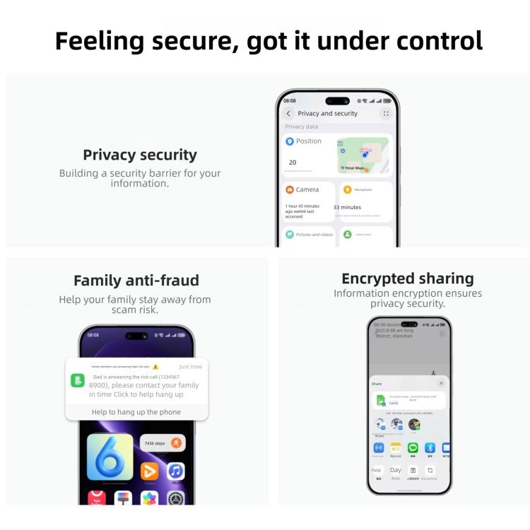 Huawei nova 15, 12GB+256GB, Identificação por Impressão Digital Lateral, 6,7 polegadas HarmonyOS 6.0 Kirin 8020 Octa Core, NFC, OTG, Não Suporta Google Play, 12GB+256GB
