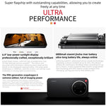 Xiaomi 17 Ultra By Leica, 16GB+1TB, impressão digital ultrassónica 3D, 6,9 polegadas Xiaomi HyperOS 3 Snapdragon 8 Elite Gen 5 Octa Core, NFC, Rede: 5G, By Leica, 16GB+1TB