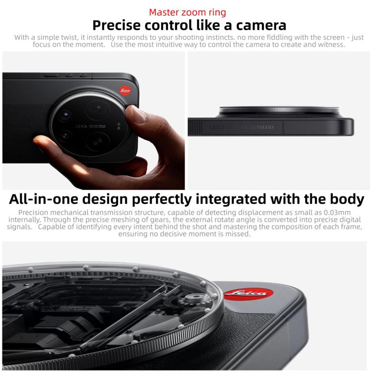 Xiaomi 17 Ultra By Leica, 16GB+1TB, impressão digital ultrassónica 3D, 6,9 polegadas Xiaomi HyperOS 3 Snapdragon 8 Elite Gen 5 Octa Core, NFC, Rede: 5G, By Leica, 16GB+1TB
