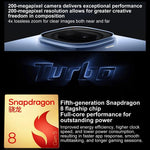 vivo iQOO Z11 Turbo, 16GB+256GB, Leitor de Impressões Digitais 3D Ultrassónico, 6,59 polegadas Android 16 OriginOS 6 Snapdragon 8 Gen 5 Octa Core, OTG, NFC, Rede: 5G, 16GB+256GB