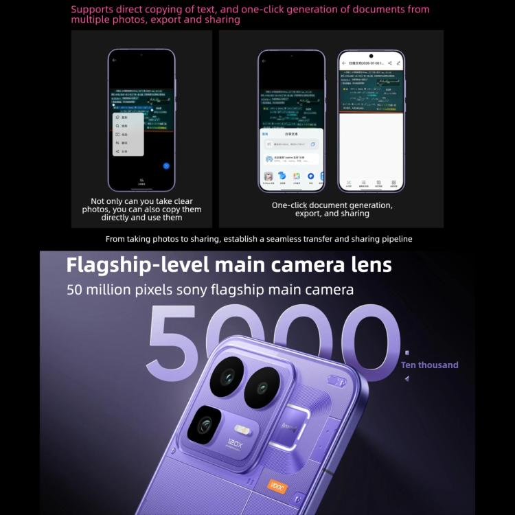 Realme Neo8, 16GB+1TB, Leitor de Impressões Digitais Ultrassónico no Ecrã, 6,78 polegadas Realme UI 7.0 Snapdragon 8 Gen 5 Octa Core, OTG, NFC, Rede: 5G, 16GB+1TB