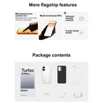 Xiaomi REDMI Turbo 5 Max, 16GB+512GB, 6.83 polegadas Xiaomi HyperOS 3 Dimensity 9500s Octa Core, NFC, Rede: 5G, 16GB+512GB