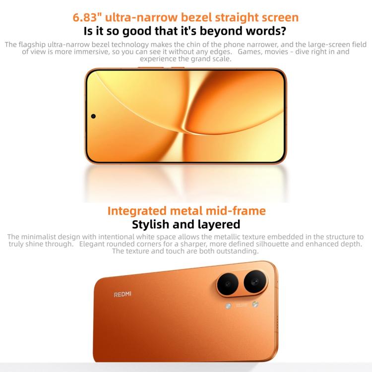 Xiaomi REDMI Turbo 5 Max, 16GB+1TB, 6,83 polegadas Xiaomi HyperOS 3 Dimensity 9500s Octa Core, NFC, Rede: 5G, 16GB+1TB
