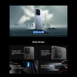 vivo iQOO 15 Ultra, 16GB+512GB, Leitor de Impressões Digitais 3D Ultrassónico, 6,85 polegadas Android 16 OriginOS 6 Snapdragon 8 Elite Gen 5 Octa Core, OTG, NFC, Rede: 5G, Suporta Google Play, 16GB+512GB