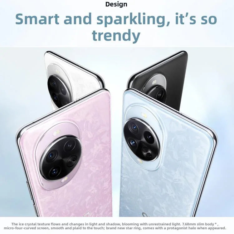 Huawei nova 14 Pro, 12GB+512GB, Identificação por Impressão Digital Lateral, 6,78 polegadas HarmonyOS 5.0, NFC, OTG, Não Suporta Google Play, 12GB+512GB, nova 14 Pro, 12GB+512GB
