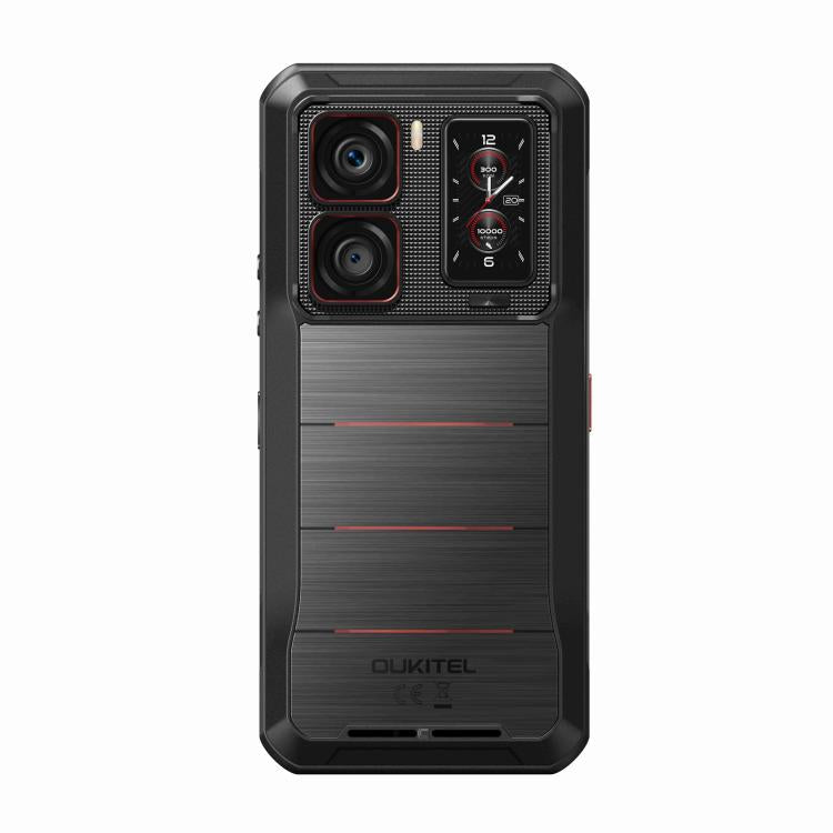 Oukitel WP300 Telemóvel Robusto com Relógio, 12GB+512GB, 6,8 polegadas Android 15 MediaTek Dimensity 7050 Octa Core, NFC, OTG, Rede: 5G