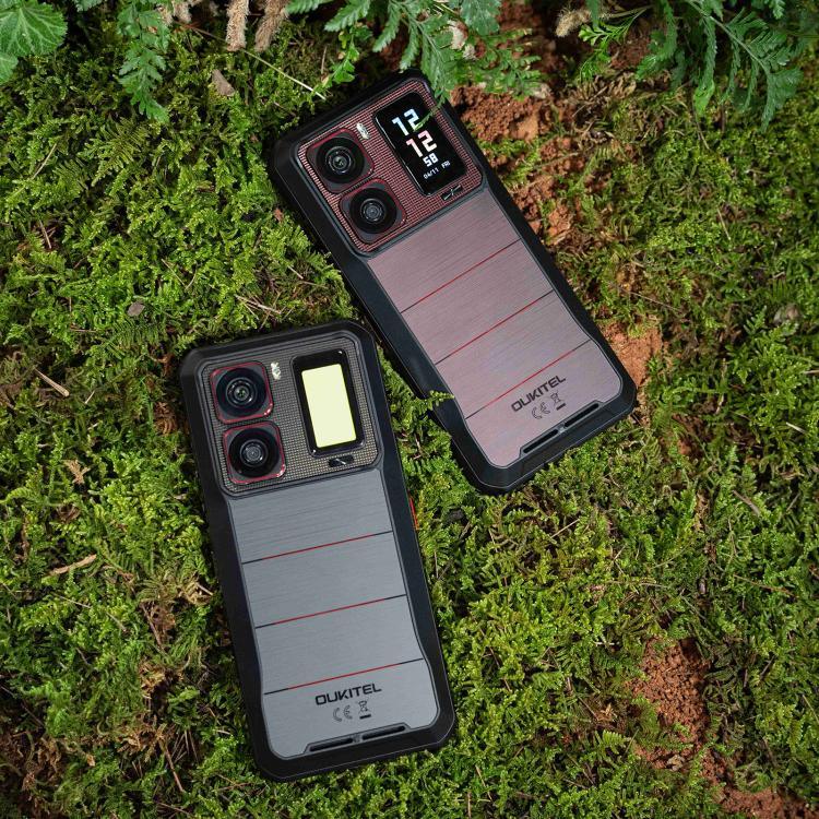 Oukitel WP300 Telemóvel Robusto com Relógio, 12GB+512GB, 6,8 polegadas Android 15 MediaTek Dimensity 7050 Octa Core, NFC, OTG, Rede: 5G