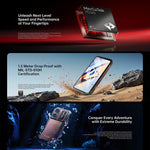 Oukitel WP300 Telemóvel Robusto com Relógio, 12GB+512GB, 6,8 polegadas Android 15 MediaTek Dimensity 7050 Octa Core, NFC, OTG, Rede: 5G