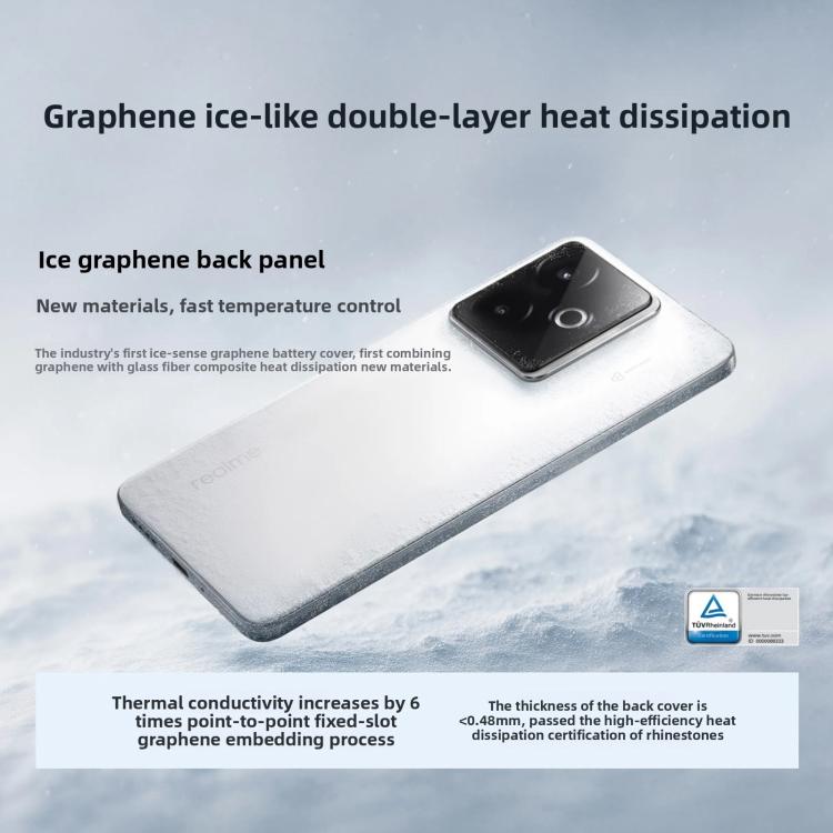 Realme GT7, 16GB+1TB, 6,8 polegadas Android 15 / Realme UI 6.0 MediaTek Dimensity 9400+ Octa Core, NFC, Rede: 5G, Suporta Google Play, 16GB+1TB