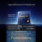 Realme GT7, 16GB+256GB, 6,8 polegadas Android 15 / Realme UI 6.0 MediaTek Dimensity 9400+ Octa Core, NFC, Rede: 5G, Suporta Google Play, 16GB+256GB