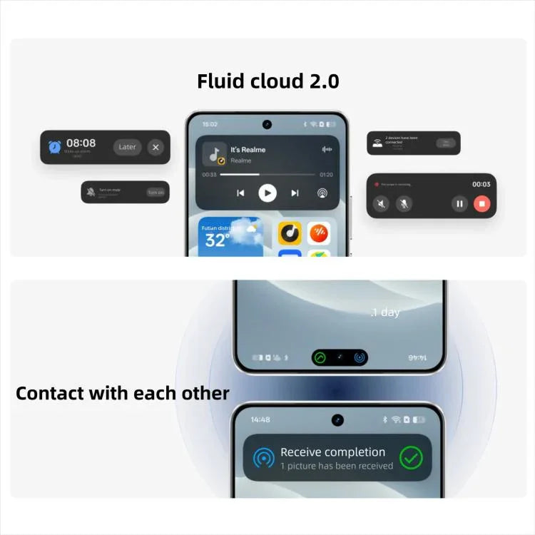 Realme Neo7 Turbo, 12GB+256GB, 6,8 polegadas Android 15 / Realme UI 6.0 MediaTek Dimensity 9400e Octa Core, NFC, Rede: 5G, Suporta Google Play, 16GB+256GB