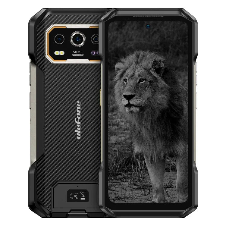 Ulefone Armor 27 Pro Telemóvel Robusto, 12GB+256GB, Visão Noturna, 10600mAh, 6,78 polegadas Android 14 MediaTek Dimensity 6300 Octa Core, Rede: 5G, NFC, Armor 27 Pro