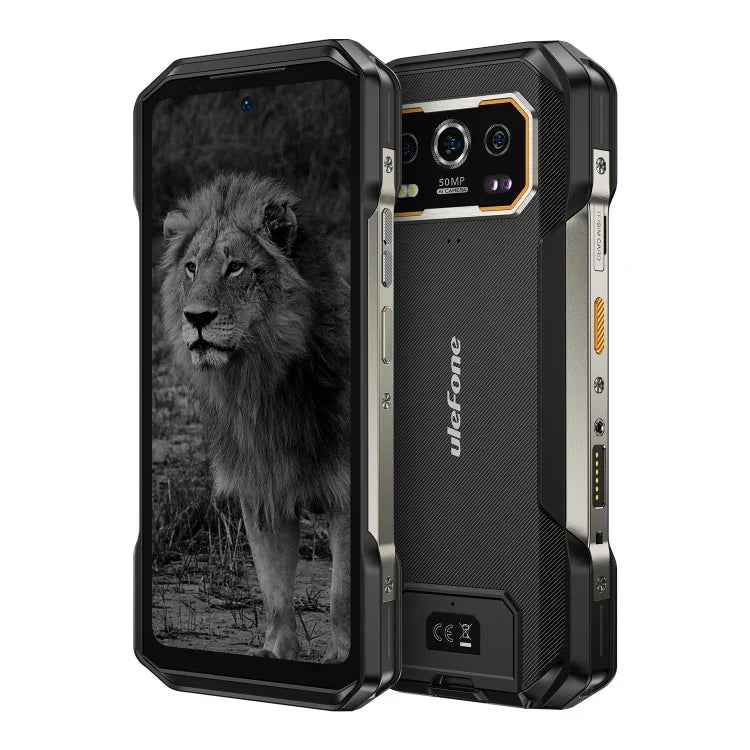 Ulefone Armor 27 Pro Telemóvel Robusto, 12GB+256GB, Visão Noturna, 10600mAh, 6,78 polegadas Android 14 MediaTek Dimensity 6300 Octa Core, Rede: 5G, NFC, Armor 27 Pro