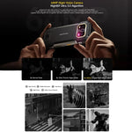 Ulefone Armor 27 Pro Telemóvel Robusto, 12GB+256GB, Visão Noturna, 10600mAh, 6,78 polegadas Android 14 MediaTek Dimensity 6300 Octa Core, Rede: 5G, NFC, Armor 27 Pro