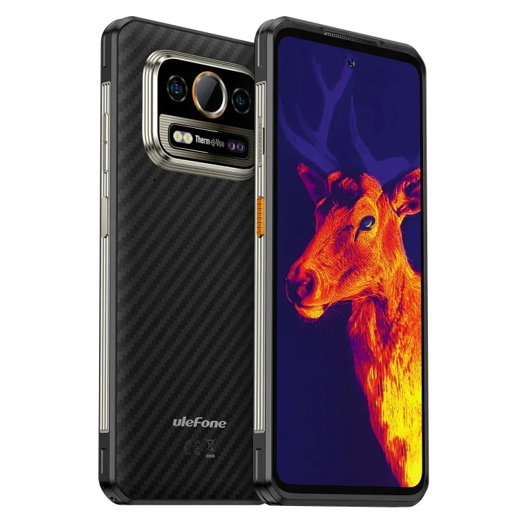 Ulefone Armor 25T Telemóvel Robusto, 6GB+256GB, Imagem Térmica, 6,78 polegadas Android 14 MediaTek Helio G99 Octa Core, Rede: 4G, NFC, OTG, Armor 25T
