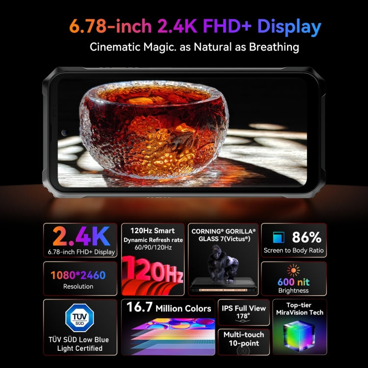 Blackview BL9000 Pro 5G, Câmara de Imagem Térmica, 12GB+512GB, IP68/IP69K/MIL-STD-810H, 6,78 polegadas Android 14 MediaTek Dimensity 8020 Octa Core, Rede: 5G, NFC, OTG, BL9000 Pro 5G 12GB+512GB