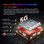 Blackview BL9000 Pro 5G, Câmara de Imagem Térmica, 12GB+512GB, IP68/IP69K/MIL-STD-810H, 6,78 polegadas Android 14 MediaTek Dimensity 8020 Octa Core, Rede: 5G, NFC, OTG, BL9000 Pro 5G 12GB+512GB