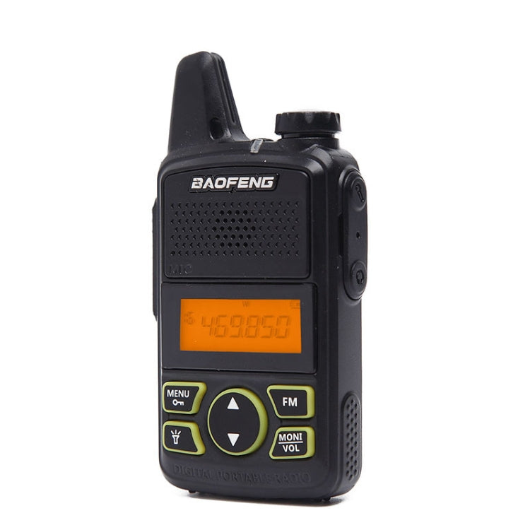BaoFeng BF-T1 Rádio de Banda Única Walkie Talkie Portátil, Ficha US, BF-T1 Ficha US