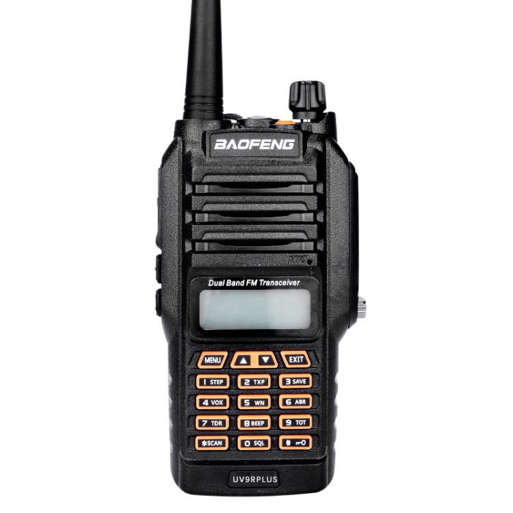 BaoFeng BF-UV9R Plus 10W Rádio Portátil Impermeável de Banda Dupla com Antena Walkie Talkie, Ficha EU, BF-UV9Rplus Ficha EU
