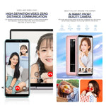 Identificação Facial, Android 9.0 de 3.46 polegadas MTK6739CW Quad Core até 1.28GHz, Dual SIM, Bluetooth, WiFi, GPS, Rede: 4G, 3GB+64GB