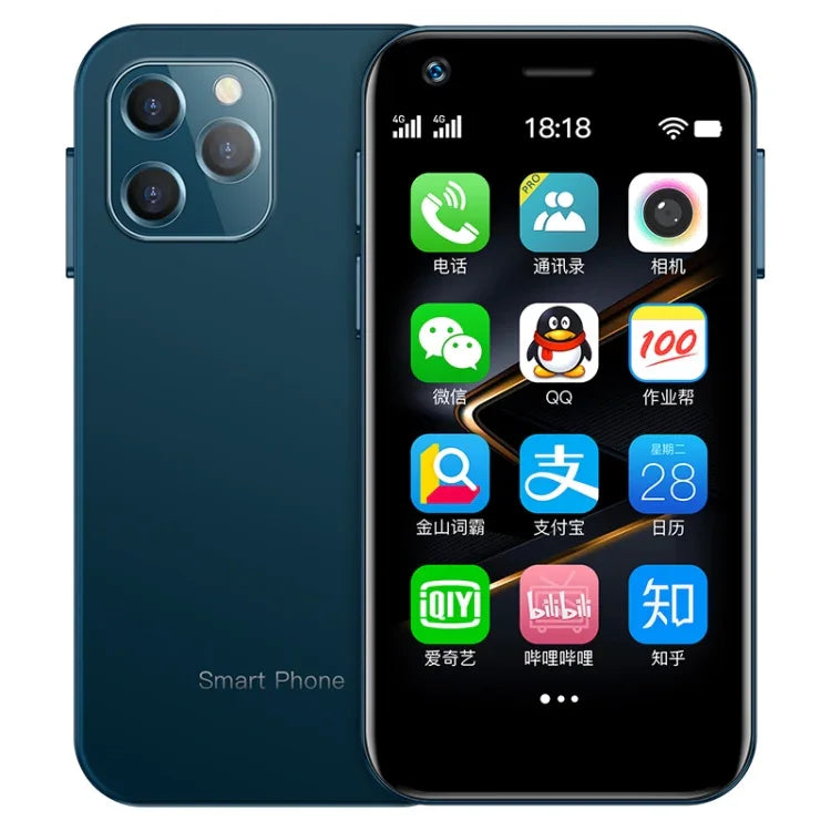 SOYES XS12, 3GB+32GB, 3.0 polegadas Android 9.0 MTK6737M Quad Core até 1.1GHz, Bluetooth, WiFi, FM, Rede: 4G, Dual SIM, 3GB+32GB