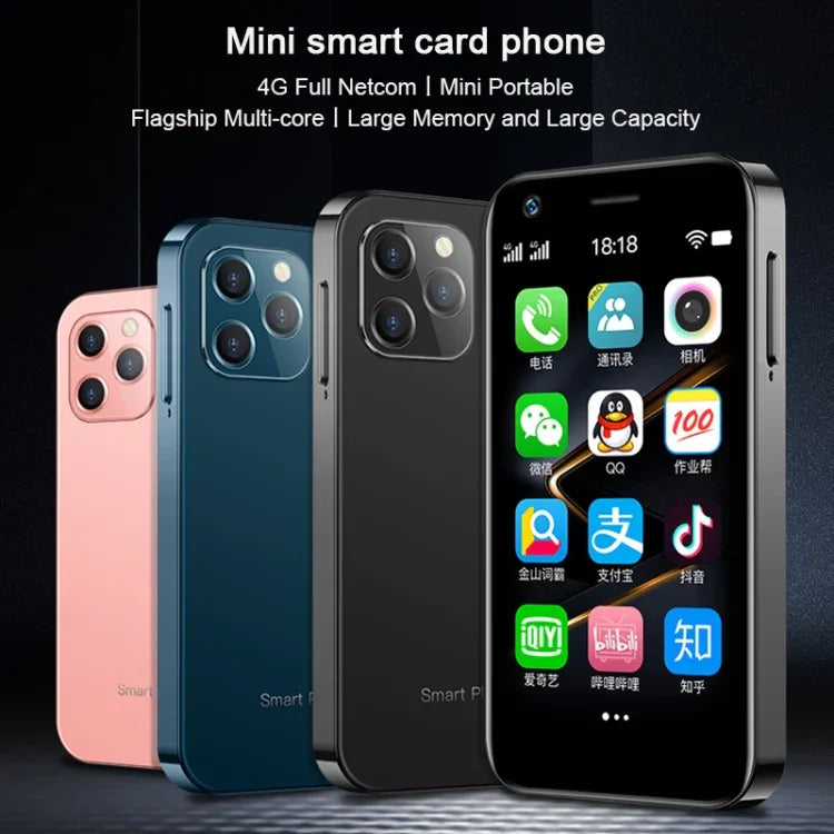 SOYES XS12, 3GB+32GB, 3.0 polegadas Android 9.0 MTK6737M Quad Core até 1.1GHz, Bluetooth, WiFi, FM, Rede: 4G, Dual SIM, 3GB+32GB
