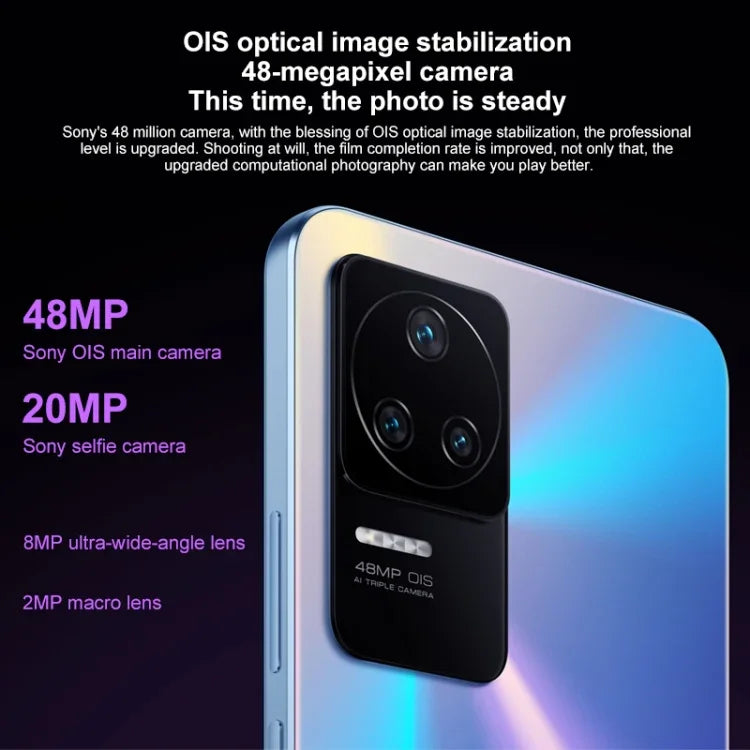 Câmaras Triplas Traseiras, Bateria de 4500mAh, Identificação por Impressão Digital, Ecrã de 6.67 polegadas MIUI 13 Qualcomm Snapdragon 870 Octa Core até 3.2GHz, Rede: 5G, Dual SIM, NFC, IR, 12GB+256GB