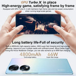 Três Câmaras Traseiras, Identificação de Impressão Digital no Ecrã, 6.67 polegadas Magic UI 6.1 Qualcomm Snapdragon 778G Plus Octa Core até 2.5GHz, Rede: 5G, OTG, NFC, Não Suporta Google Play, Honor 70 5G 12GB+512GB